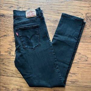 Levi's Black Denim Jeans